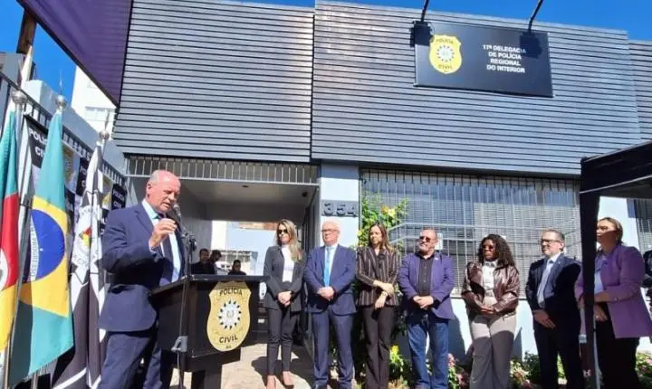 Polícia Civil inaugura nova sede regional em Guaíba e delegacia em São Jerônimo