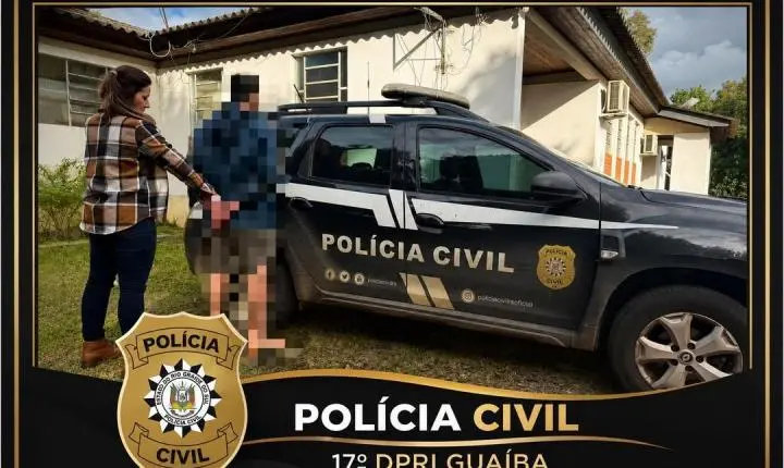 Polícia Civil prende condenado por roubo a residência ocorrido em 2021 em Venâncio Aires