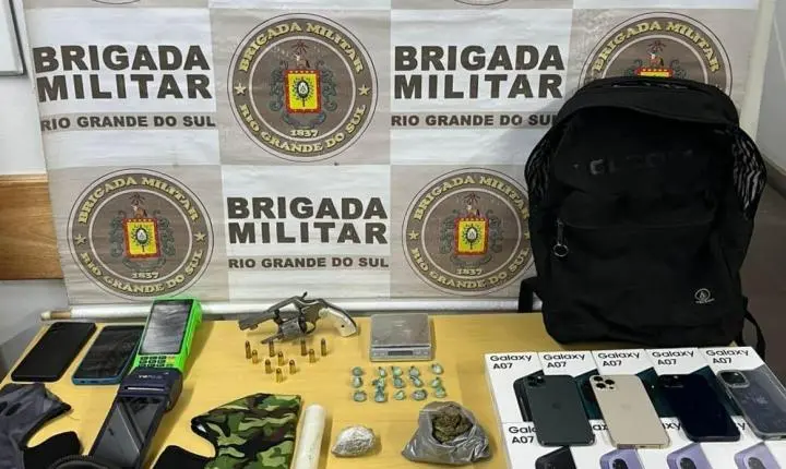 Prisão De Dois Homens Após Roubo A Loja De Celulares Em Guaíba
