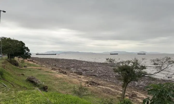 Projeções mantêm Guaíba em nível de atenção, mas cenário de inundação não é descartado