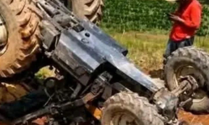 RS: agricultor de 80 anos m0rr3 em acidente com trator