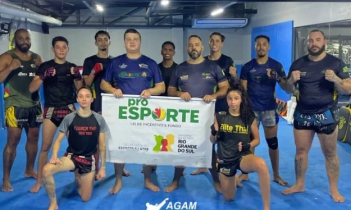 Seleção gaúcha de Muay Thai vai à Tailândia disputar maior Mundial da modalidade