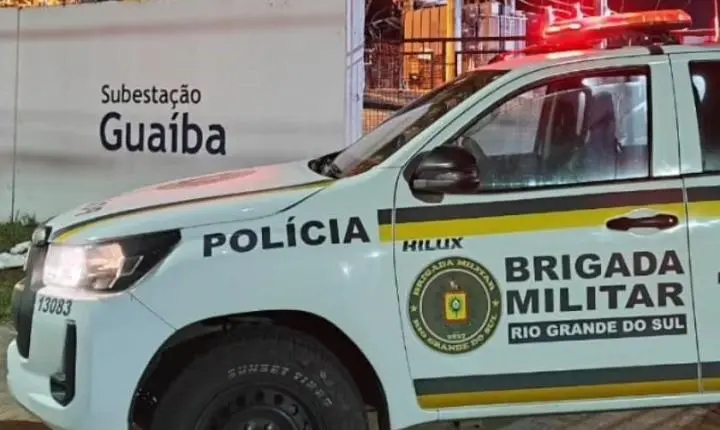 Três homens são presos por tentativa de furto qualificado em empresa do setor elétrico em Guaíba